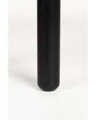 Table basse Storm noire - 60 x 60 x 40 cm