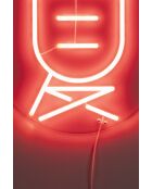 Sya Summer Neon-Wandleuchte, rot, 35 x 35 x 5,5 cm