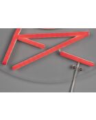 Sya Summer Neon-Wandleuchte, rot, 35 x 35 x 5,5 cm