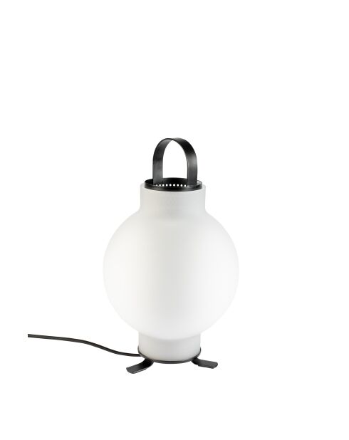 Lámpara de mesa blanca Nomad - 20 x 20 x 36,5 cm