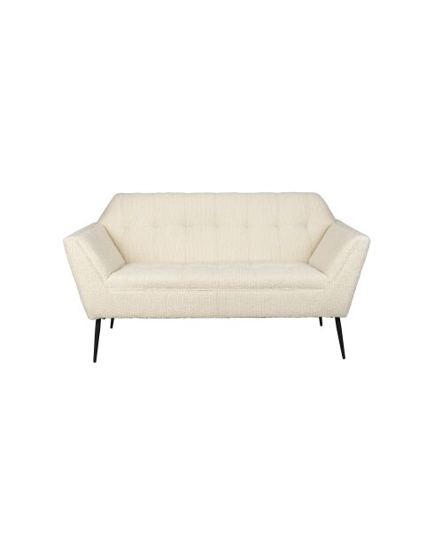 Sofá Kate de 2 plazas beige - 79 x 150 x 81 cm