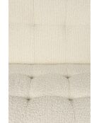 Canapé 2 places Kate beige - 79 x 150 x 81 cm