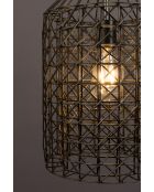 Jim Tall schwarze Pendelleuchte - 24 x 24 x 190 cm