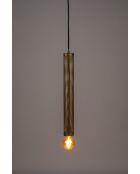 Lámpara colgante dorada Sweet Mesh M - 8 x 8 x 174 cm