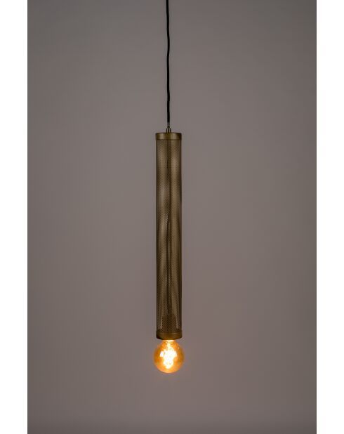 Lámpara colgante dorada Sweet Mesh M - 8 x 8 x 174 cm