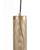 Lámpara colgante dorada Sweet Mesh M - 8 x 8 x 174 cm