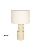 Lámpara de mesa Six beige - 30 x 30 x 50 cm
