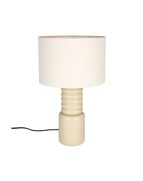 Lámpara de mesa Six beige - 30 x 30 x 50 cm