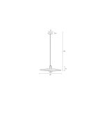 Suspension Balance L naturelle - 60 x 60 x 150 cm