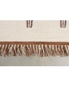 Tappeto Gambit beige e terracotta - 160 x 230 x 1 cm