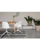 Table basse Glazed noire - 93 x 42.5 x 35.5 cm