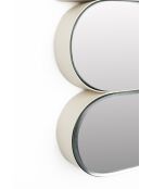 Miroir Aren noir - 47 x 55 x 5 cm