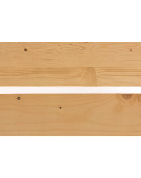 Ensemble de jardin Avenue naturel - 180 x 79 x 75 cm