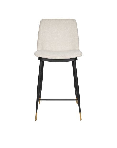 Taburete de bar Lionel beige - 46 x 51,5 x 95 cm