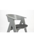 Silla NDSM gris - 54 x 59 x 79 cm