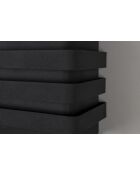 Dumont schwarze Wandleuchte - 24 x 12 x 24 cm