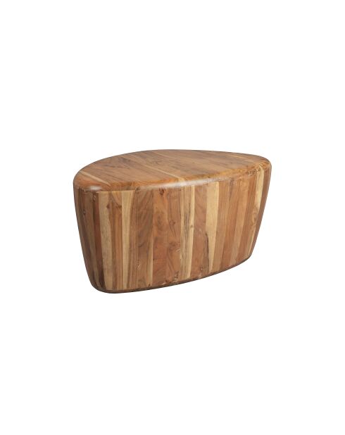 Bruine salontafel Ayla - 58 x 45 x 28 cm