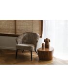 Ayla brauner Couchtisch - 58 x 45 x 28 cm
