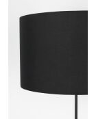 Lámpara de pie negra Lesley - 58 x 58 x 153 cm