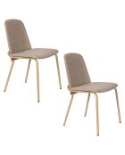 Silla Clip beige - 48 x 51 x 81,5 cm