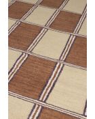 Teppich Gambit in Beige und Terrakotta, 200 x 300 x 1 cm