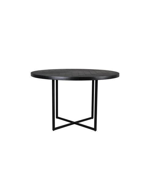 Mesa de comedor negra Class - 120 x 120 x 75 cm