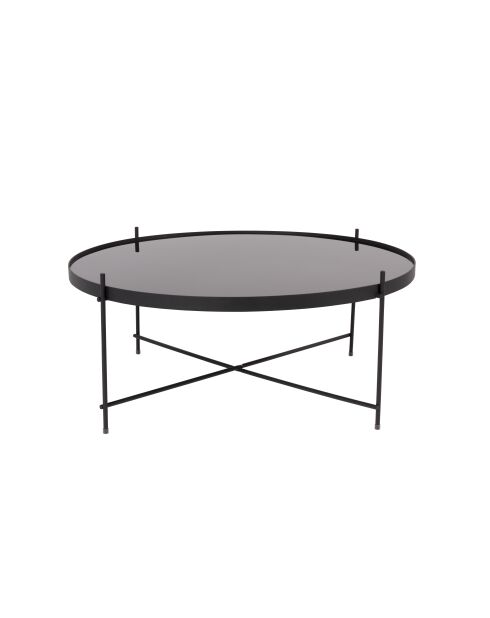 Mesa auxiliar negra Cupido - 82,5 x 82,5 x 35 cm