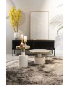 Mesita blanca Glam - 60 x 60 x 35 cm