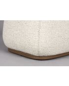Mesa auxiliar Shelly beige - 48 x 48 x 51,5 cm
