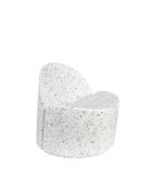 Sillón de jardín Bloom blanco - 72 x 69 x 70 cm