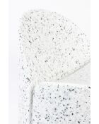 Sillón de jardín Bloom blanco - 72 x 69 x 70 cm