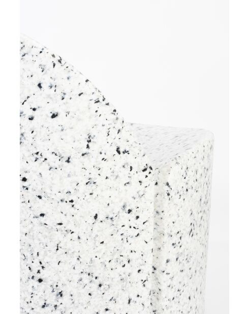 Sillón de jardín Bloom blanco - 72 x 69 x 70 cm