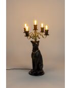 Lampadaire Proudly Crowned Panther noir - 37 x 37 x 62 cm