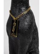 Lampadaire Proudly Crowned Panther noir - 37 x 37 x 62 cm