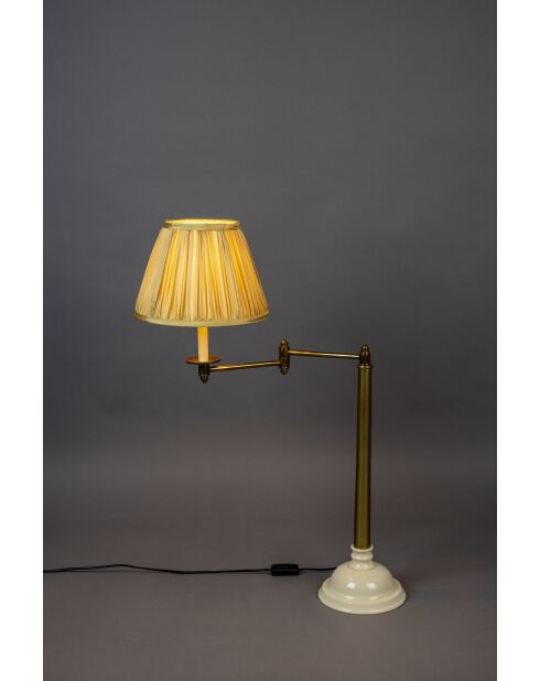Lámpara de mesa Allis dorada - 18 x 40 x 64 cm