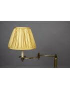 Lampe de table The Allis dorée - 18 x 40 x 64 cm