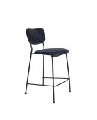 Taburete de bar Benson azul oscuro - 53,5 x 46 x 92 cm