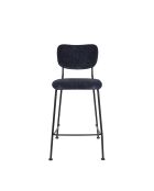 Taburete de bar Benson azul oscuro - 53,5 x 46 x 92 cm