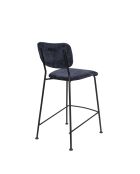 Taburete de bar Benson azul oscuro - 53,5 x 46 x 92 cm