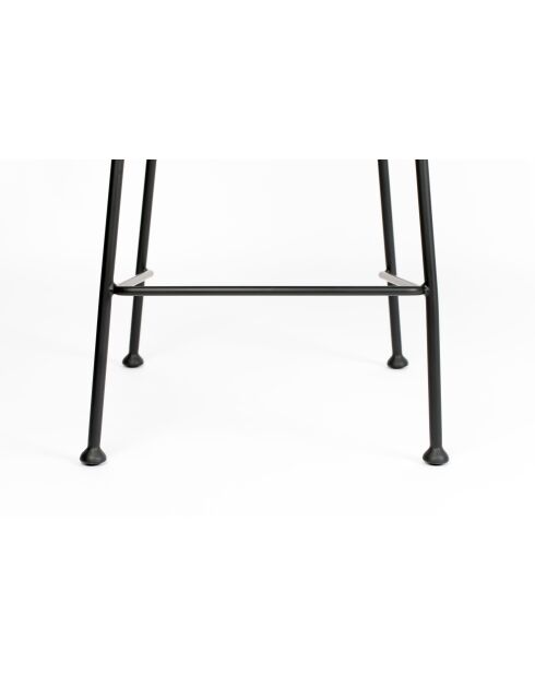 Taburete de bar Benson azul oscuro - 53,5 x 46 x 92 cm