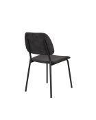 Silla Darby negra - 58 x 45 x 80 cm