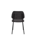Silla Darby negra - 58 x 45 x 80 cm