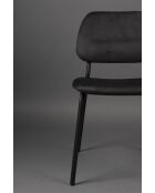Silla Darby negra - 58 x 45 x 80 cm