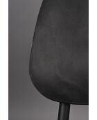 Silla Darby negra - 58 x 45 x 80 cm