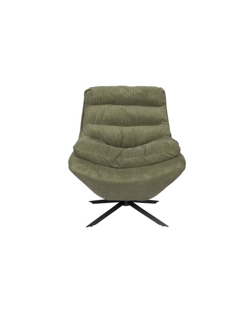 Sillón Vince verde - 81 x 69 x 82 cm