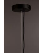 Lampe de table Renzo noire et blanche - 31 x 31 x 42 cm