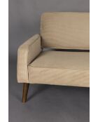 Beiges 2,5-Sitzer-Sofa von Preston, 200 x 84 x 78 cm