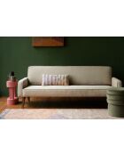 Beiges 2,5-Sitzer-Sofa von Preston, 200 x 84 x 78 cm