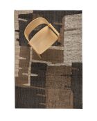 Tapis Briton marron - 230 x 160 x 0.5 cm