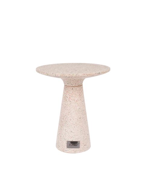 Mesa auxiliar Victoria rosa - 41 x 41 x 47 cm